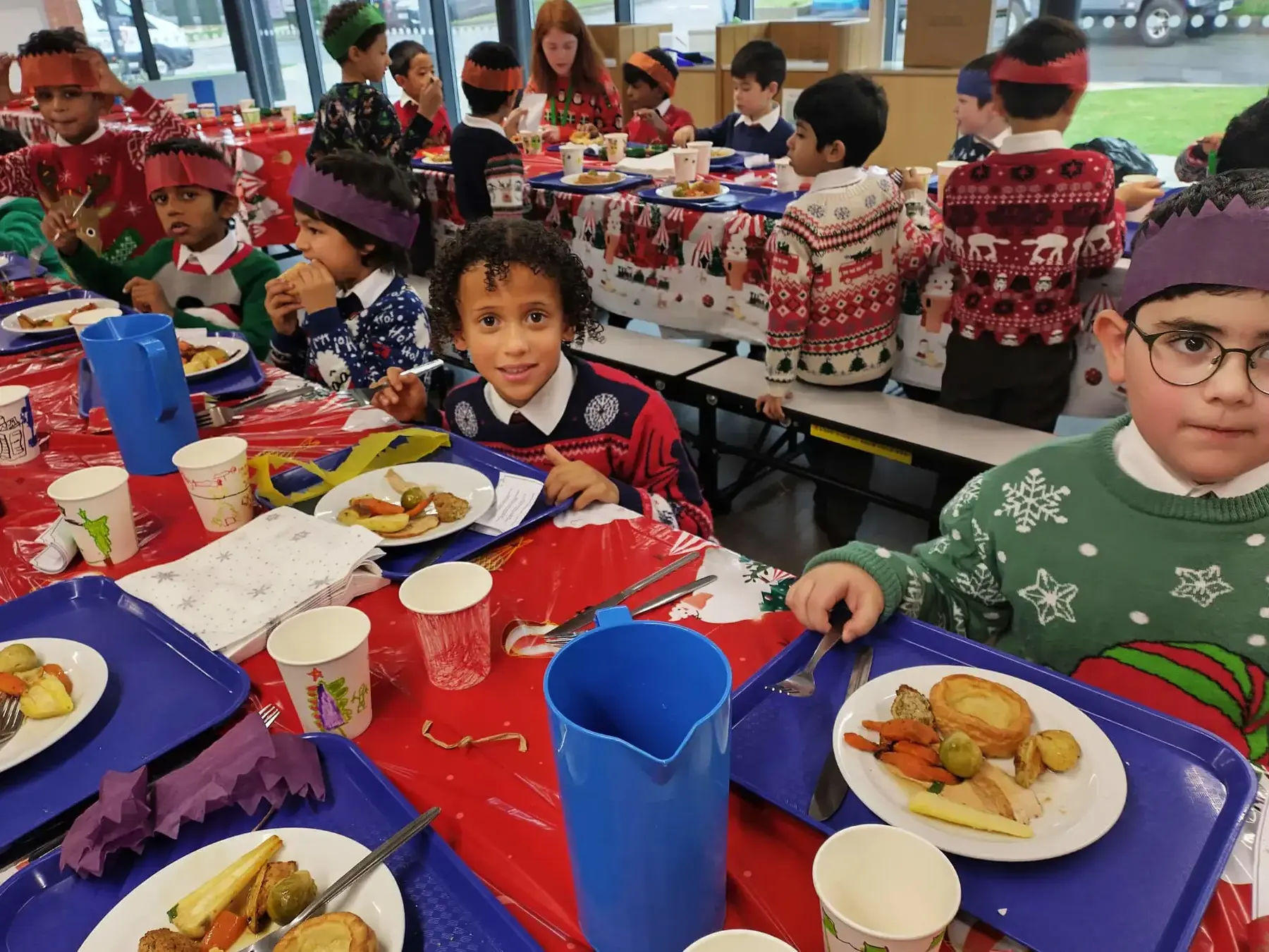 Christmas lunch 2024 at Homefield Prep