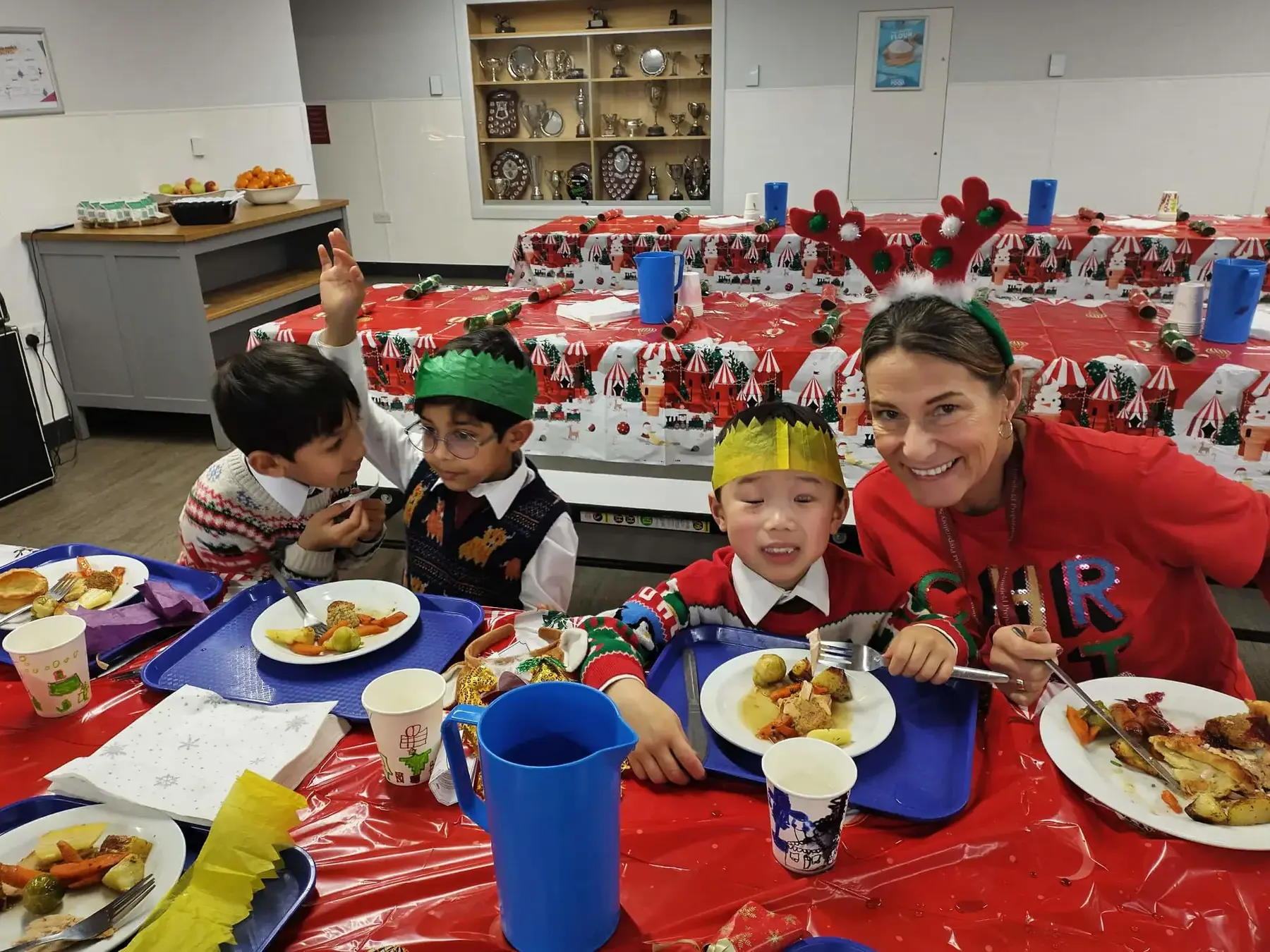 Christmas lunch 2024 at Homefield Prep