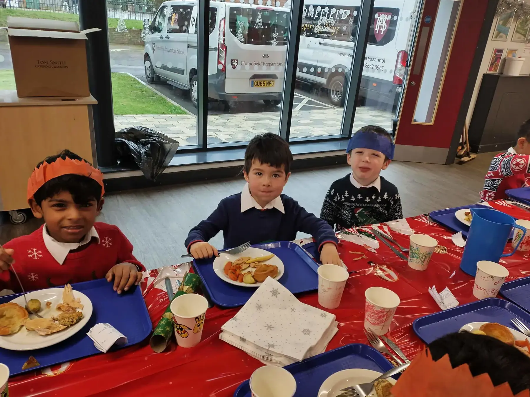 Christmas lunch 2024 at Homefield Prep