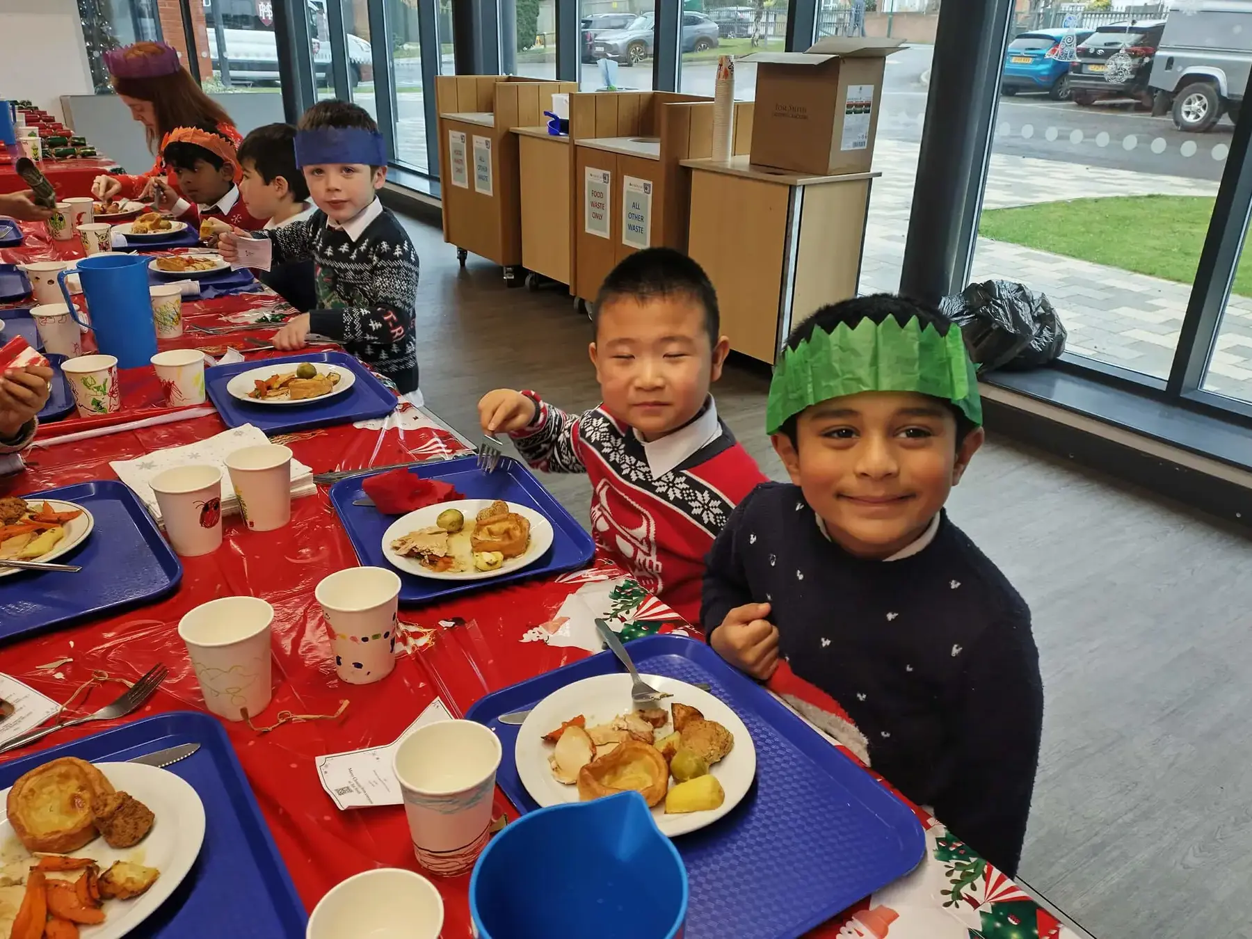 Christmas lunch 2024 at Homefield Prep