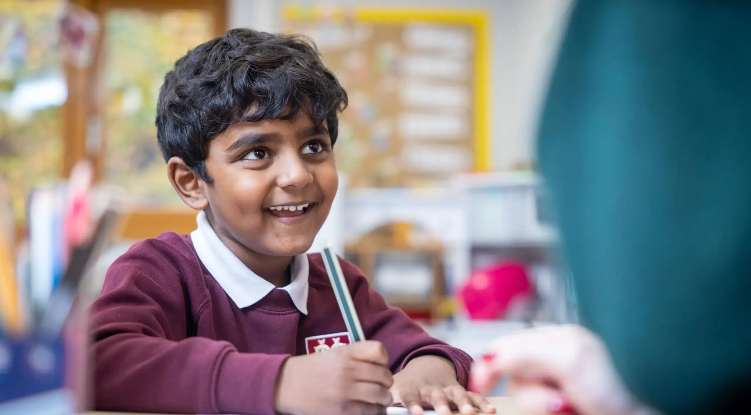 Boys doing fun activities during lesson at Homefield Prep